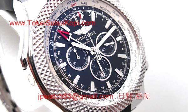 ブライトリング 時計 コピー ベントレーGMT A476B19SGRC