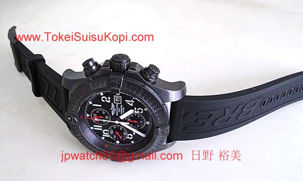 (BREITLING)腕時計ブライトリング 人気 コピー スーパーアベンジャーブラックスティール A337B30DPB