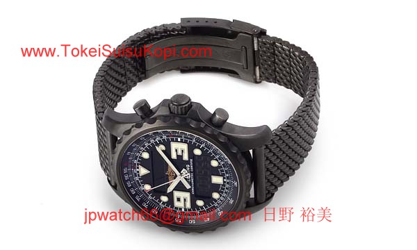 (BREITLING)ブライトリング クロノスペース 偽物 ブラックスチール A785B26ACB