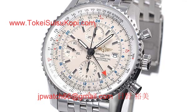 (BREITLING)ブライトリング ブランド コピー 時計 ナビタイマー ワールド A242 G71 NP