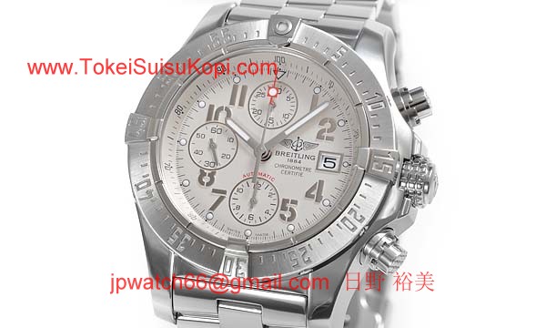 (BREITLING)激安ブランドコピー ブライトリング時計 エアロマリーン アベンジャー スカイランド A338G92PRS