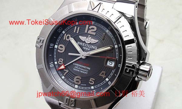 (BREITLING)激安ブランドコピー ブライトリング時計 コルトＧＭＴ A327F43PRS