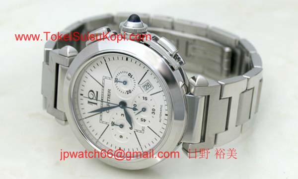 カルティエ時計ブランド通販コピー パシャ42　クロノ W31085M7