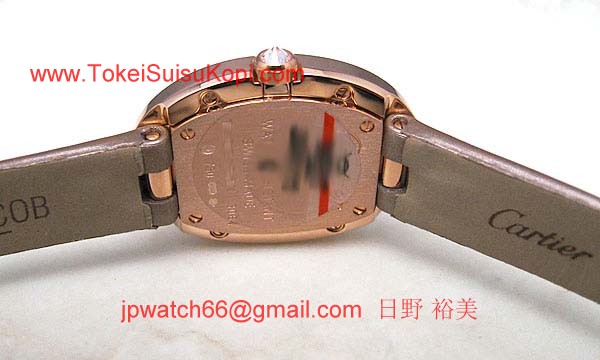 カルティエ時計ブランド 店舗コピー 激安 ベニュワール WB520004
