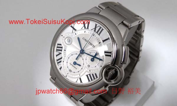 人気 カルティエ ブランド時計コピー 激安 バロンブルークロノ W6920031