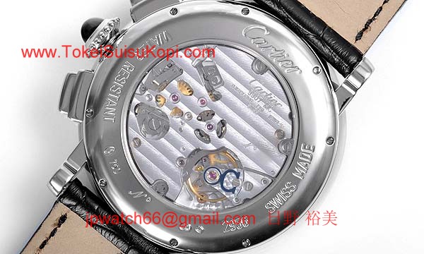 カルティエ時計ブランド 店舗 激安 ロトンド　ドゥ　カルティエ　セントラルクロノグラフ W1556051