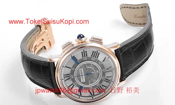 カルティエ時計ブランド 店舗 激安 ロトンド　ドゥ　カルティエ　セントラルクロノグラフ W1555951