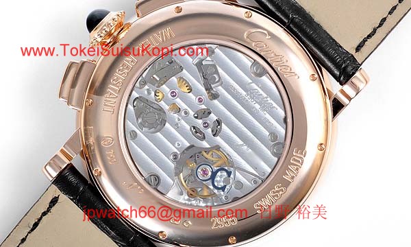 カルティエ時計ブランド 店舗 激安 ロトンド　ドゥ　カルティエ　セントラルクロノグラフ W1555951