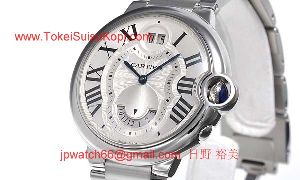 人気 カルティエ ブランド時計コピー 激安 バロンブルー ２タイムゾーン W6920011