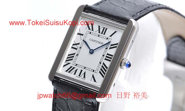 カルティエ時計ブランド 店舗 激安 タンクソロ　LM W5200003