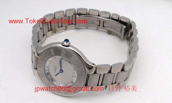 カルティエ時計ブランド 店舗 激安 マスト21 W10110T2