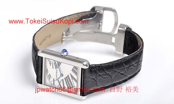 カルティエ時計ブランド 店舗 激安 タンクソロ　インデックスアニメーション W5200018