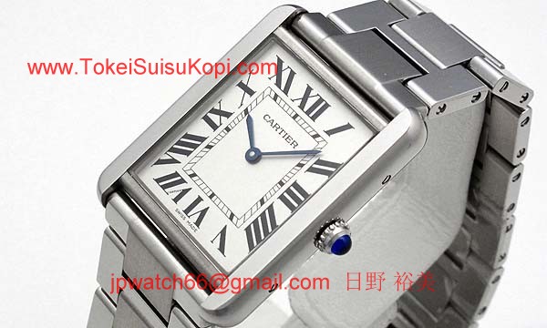 カルティエ時計ブランド 店舗 激安 タンクソロ　LM W5200014