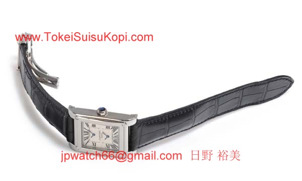 カルティエ時計ブランド 店舗 激安 タンクアビス　２タイムゾーン W1534351