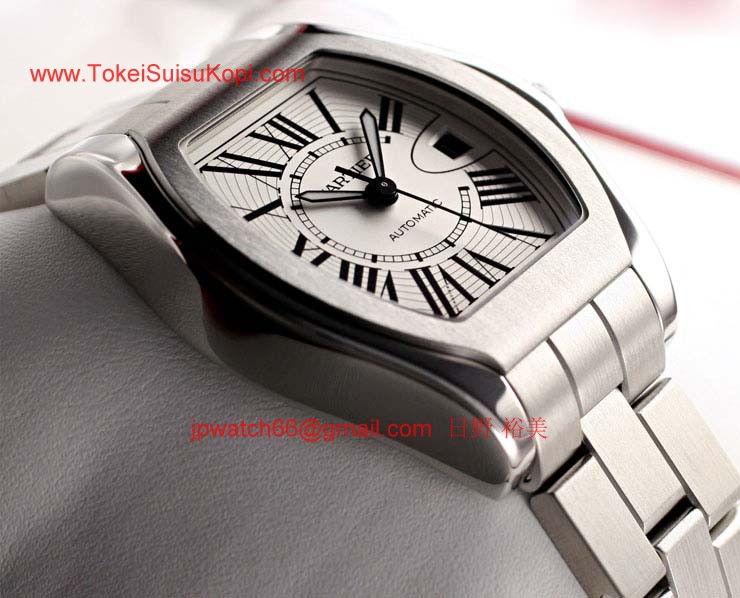 ブランド CARTIERカルティエ 時計コピー ロードスター S シルバーオパラインダイアル W6206017