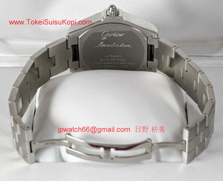 ブランド CARTIERカルティエ 時計コピー ロードスター S シルバーオパラインダイアル W6206017