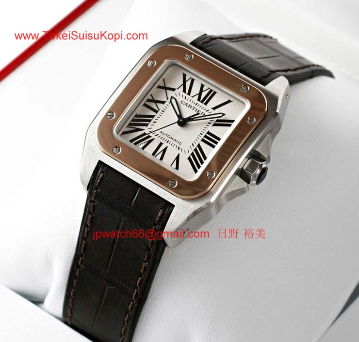 ブランド CARTIERカルティエ 時計コピー サントス100MM W20107X7
