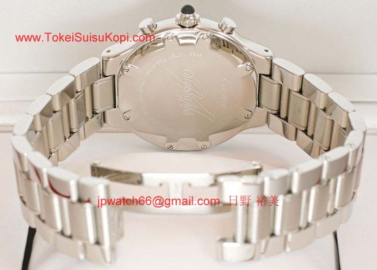 ブランド CARTIERカルティエ 時計コピー クロノスカフ W10172T2 黒 