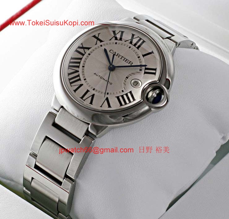 ブランド CARTIERカルティエ 時計コピー バロンブルー ドゥ メンズ スティール W69012Z4