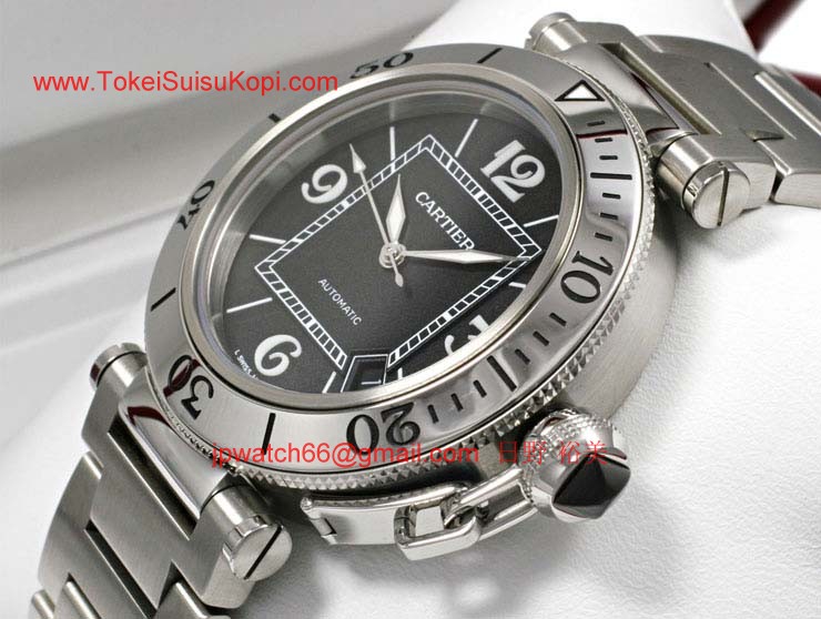 ブランド CARTIERカルティエ 時計コピー パシャ シータイマー W31077M7