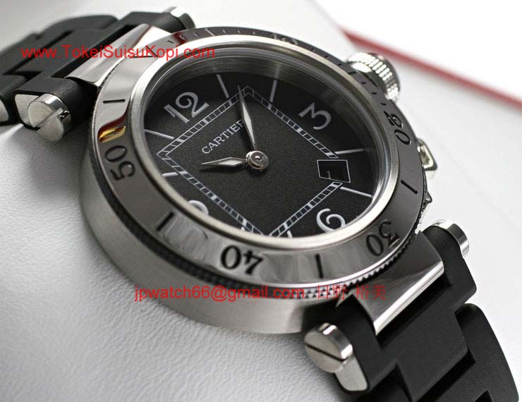 ブランド CARTIERカルティエ 時計コピー パシャ シータイマー レディー(ミニ) W3140003