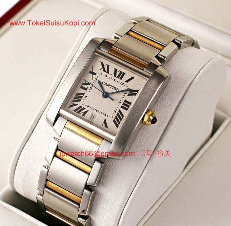 ブランド CARTIERカルティエ 時計コピー タンクフランセーズ LM W51005Q4