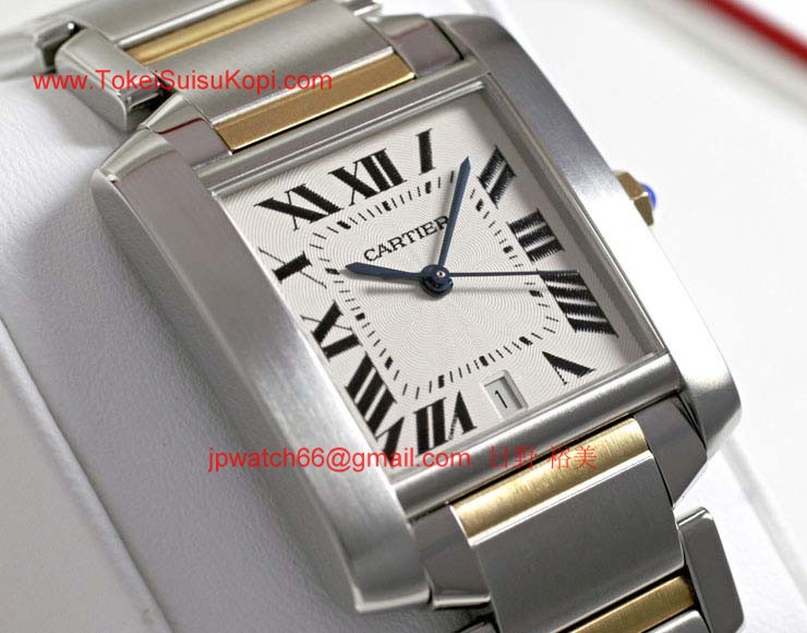 ブランド CARTIERカルティエ 時計コピー タンクフランセーズ LM W51005Q4