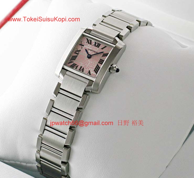 ブランド CARTIERカルティエ 時計コピー タンク フランセーズ スティール レディース W51035Q3