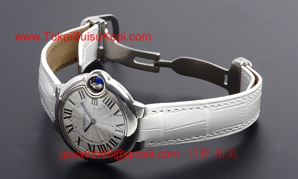 カルティエ コピー時計 バロンブルー 33mm W6920086