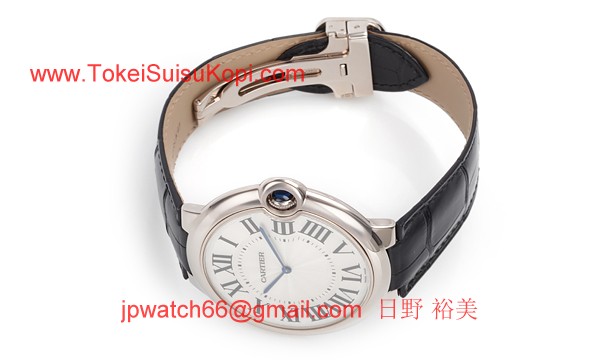 カルティエ コピー時計 エクストラフラットバロン ブルー46mm W6920055