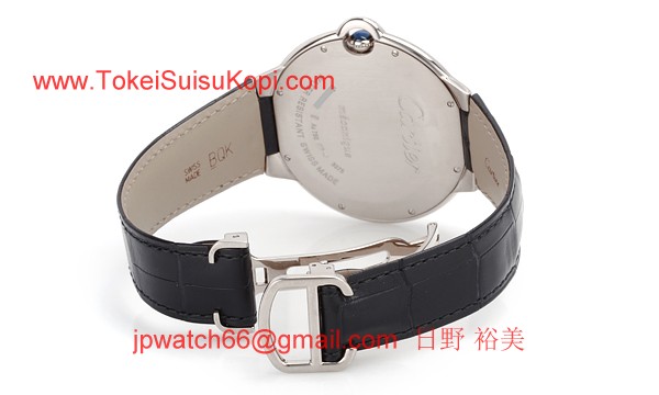 カルティエ コピー時計 エクストラフラットバロン ブルー46mm W6920055