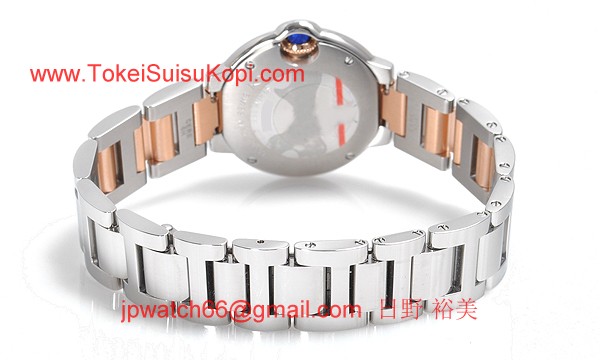 カルティエ コピー時計 バロンブルー 28mm WE902030