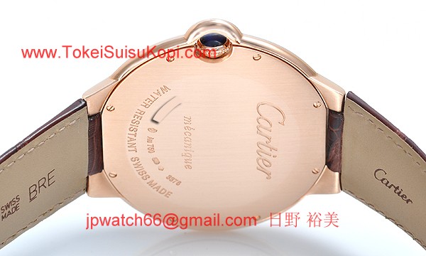 カルティエ コピー時計 エクストラフラット バロンブルー 46mm W6920054