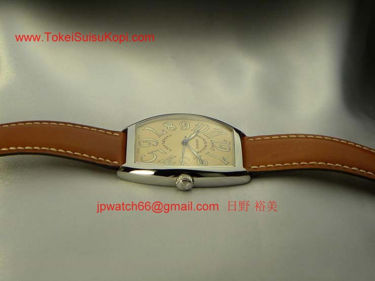 腕時計 コピー FRANCK MULLER フランクミュラー カサブランカ サーモンピンク 6850CASA