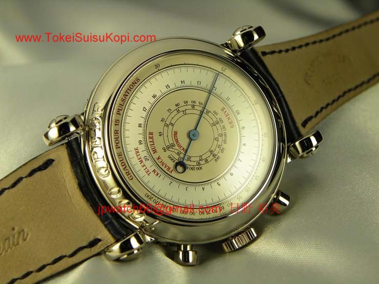 FRANCK MULLER フランクミュラー時計コピーレトログラード式パーペチュアルカレンダーダブルフェイスクロノグラフ 7000QPEDF