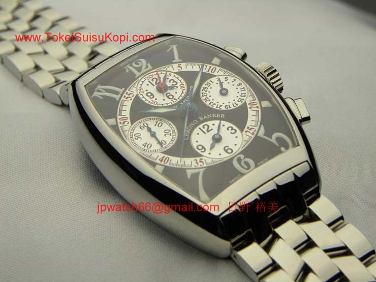 FRANCK MULLER フランクミュラー時計偽物 マスターバンカー クロノグラフ 7850CCMB