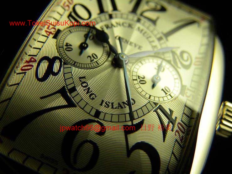 腕時計 コピー FRANCK MULLER フランクミュラー ロングアイランド ワンプッシュクロノグラフ ブレスレット 1100MP