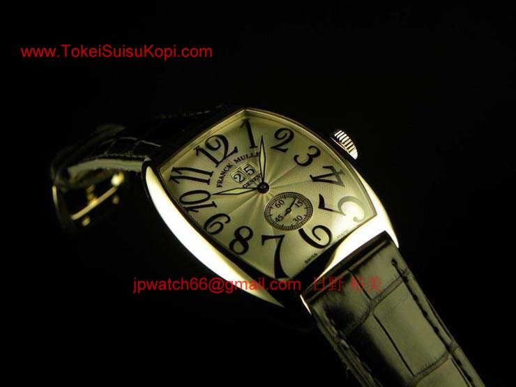 腕時計 コピー FRANCK MULLER フランクミュラー 激安 トノウカーベックス グランギシェ 6850S6GG