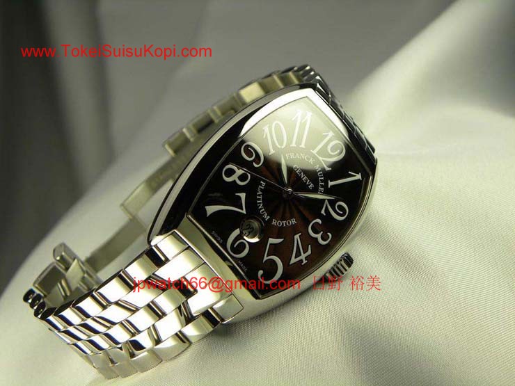 FRANCK MULLER フランクミュラー 偽物時計 トノーカーベックス ブラウンダイヤル 7880SCDT