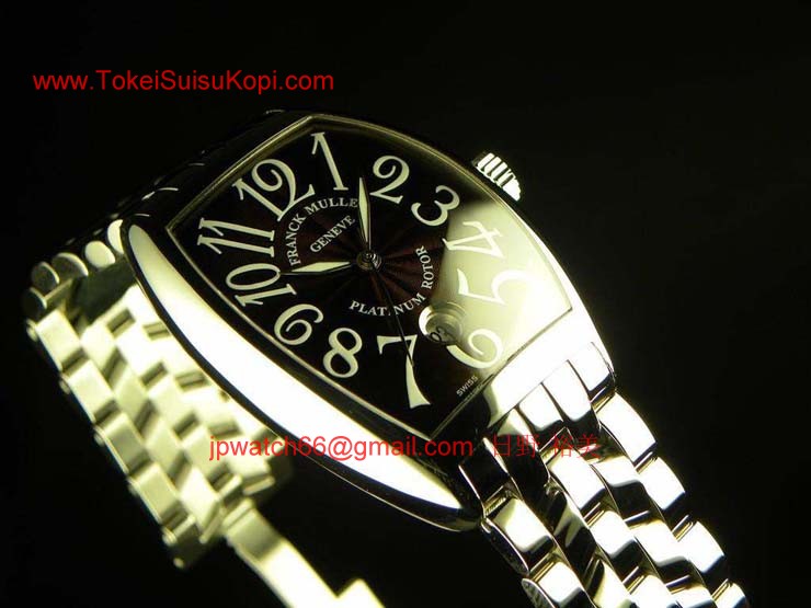 FRANCK MULLER フランクミュラー 偽物時計 トノーカーベックス ブラウンダイヤル 7880SCDT