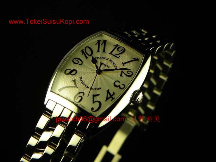 FRANCK MULLER フランクミュラー 偽物時計 トノウカーベックス センターセコンド 2852SC