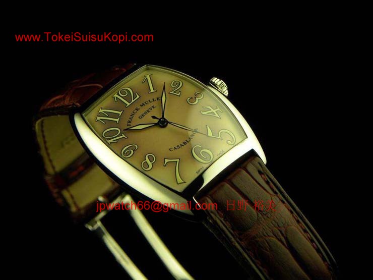 FRANCK MULLER フランクミュラー 偽物時計 カサブランカ 