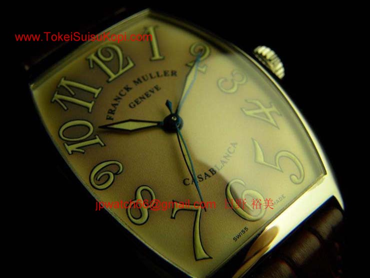 FRANCK MULLER フランクミュラー 偽物時計 カサブランカ 