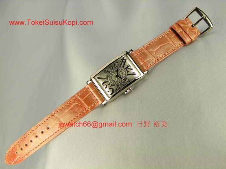 腕時計 コピー FRANCK MULLER フランクミュラー 激安 レディース ロングアイランド ダイヤモンド ダイヤル1R 902QZCD1RREL