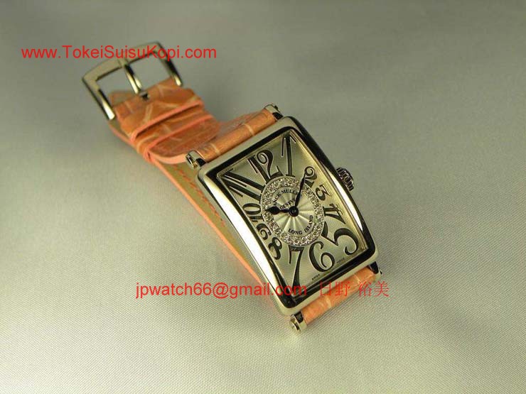 腕時計 コピー FRANCK MULLER フランクミュラー 激安 レディース ロングアイランド ダイヤモンド ダイヤル1R 902QZCD1RREL