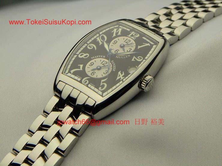 腕時計 コピー FRANCK MULLER フランクミュラー 激安 マスターバンカー ブラック 2852MB