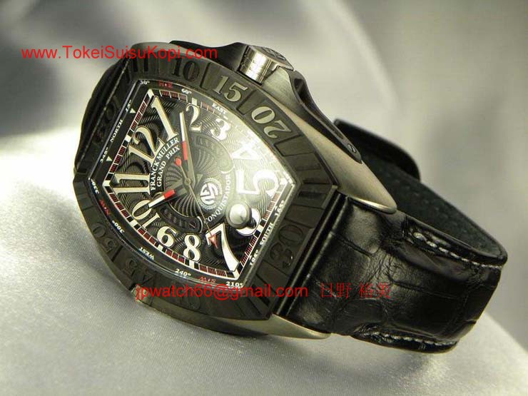 腕時計 コピー FRANCK MULLER フランクミュラー 激安 コンキスタドールグランプリ チタン 8900SCJ_TT