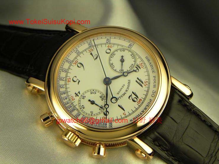 FRANCK MULLER フランクミュラー スーパーコピー時計 ラウンド 2カウンタークロノグラフ ヴィーナスムーブメント 1750VEM