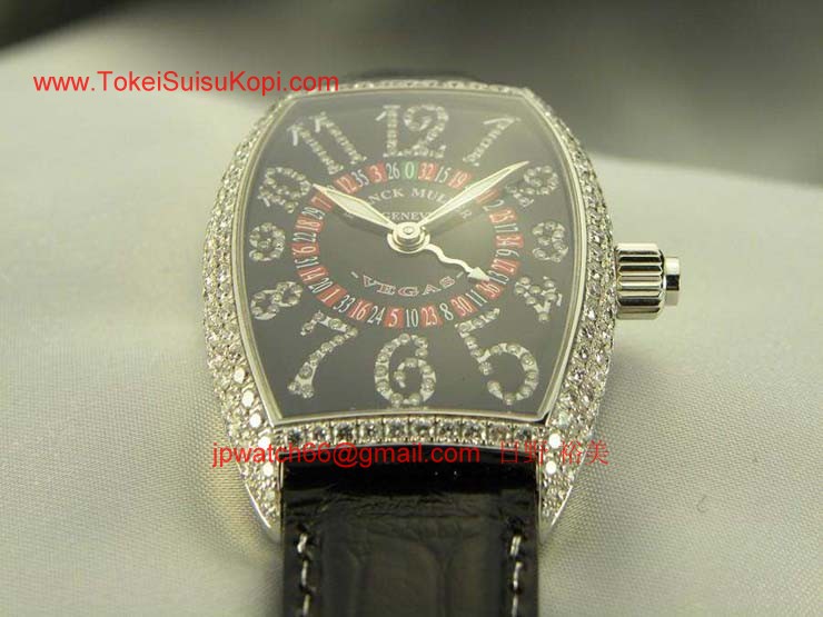 FRANCK MULLER フランクミュラー スーパーコピー時計 ヴェガスジョーカー フルダイヤモンド 5850VEGASDCDJ