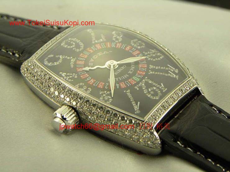 FRANCK MULLER フランクミュラー スーパーコピー時計 ヴェガスジョーカー フルダイヤモンド 5850VEGASDCDJ